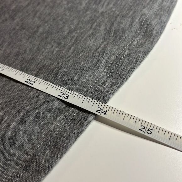 Live Love Dream gray muscle shirt wide sleeve opening heart motif w/ arrows XL - Picture 12 of 12